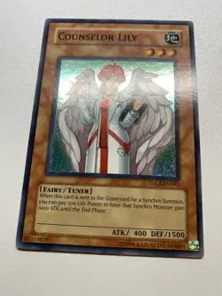 Yu-Gi-Oh! Conselor Lily Super Rare Unlimited TSGS-EN081 MP - Image 1