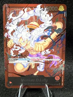 ONE PIECE English Monkey D Luffy ST21-001 Learn Together Promo Deck Leader - Image 1