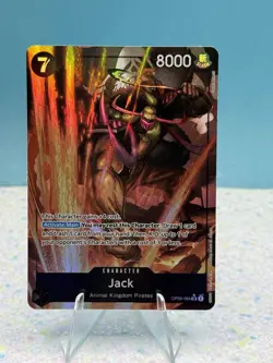 One Piece CCG Two Legends Jack OP08-084 Alt Art Super Rare - Image 1