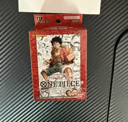 One Piece TCG Super Pre-release Starter Deck - Straw Hat Crew (SEALED) 811039038243 - Image 1
