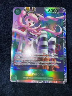 Perona OP14-033 SR | NM | The Azure Sea's Seven | One Piece TCG | English - Image 2