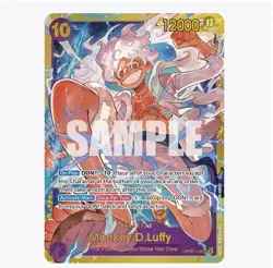 Monkey D. Luffy OP05-119 SEC Awakening of the New Era One Piece CCG English - Image 1
