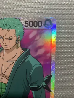 Roronoa Zoro OP01-025 - One Piece TCG - SR Near-Mint Super Rare Foil English - Image 3