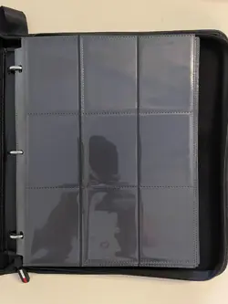 Pokemon Themed 3 Ring Large Zipper Binder For Trading Cards NM/M - Image 2