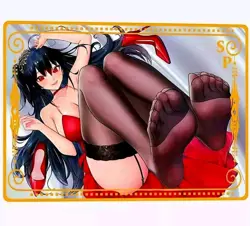 Anime Waifu Cards TCG | Taihou - Azur Lane | SP [ METAL CARD ] Sexy Hentai Girl - Image 2