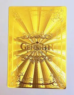 Waifu Anime Cards TCG | Raiden Shogun - Genshin Impact [ METAL CARD ] Hentai - Image 3