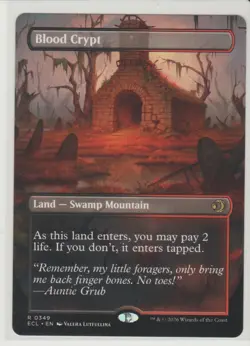 Blood Crypt - Borderless Rare MtG Card ECL 349 - Image 1