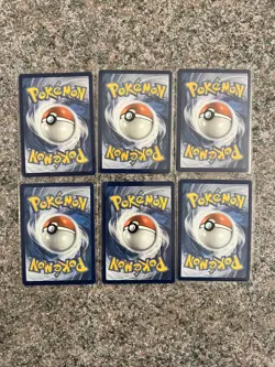 Pokemon Trainer Full Art 6 Card Bundle. - Image 2