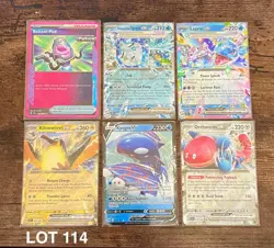 🌊 Pokemon EX Card Lot 114 | Kyogre Lapras Ogerpon Kilowattrel | Free Ship 🚀 - Image 1