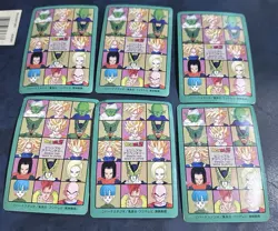 Dragon Ball Z Visual Adventure Lot Of 6 Cards TCG BANDAI 1996 (US SELLER) - Image 2