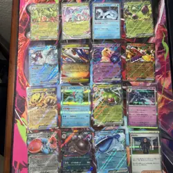 Pokemon 16 Card Collection Lot nm Ex Mega V Holo Rares Nm NO DUPLICATES K2 - Image 1