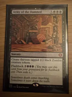 Magic the Gathering NM Army of the Damned Starter Commander Deck 68 Card Set - Image 1