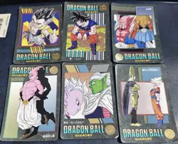 Dragon Ball Z Visual Adventure Lot Of 6 Cards TCG BANDAI 1996 (US SELLER) - Image 1