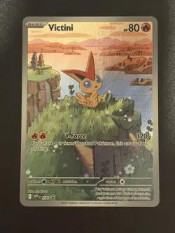 Pokemon TCG Victini Promo Card 208 Black Bolt White Flare - Image 2