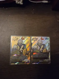 Dragon Ball Fusion World Manga Both Silver And Gold Leader Cards - Image 1