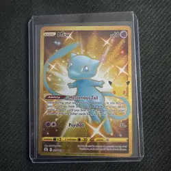 Pokemon Celebrations Mew 25th Gold Card Ultra Rare NM - Image 1