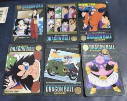 Dragon Ball Z Visual Adventure Lot Of 6 Cards TCG BANDAI 1996 (US SELLER) - Image 1