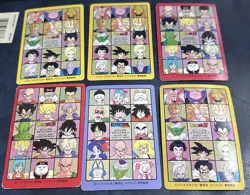 Dragon Ball Z Visual Adventure Lot Of 6 Cards TCG BANDAI 1996 (US SELLER) - Image 2
