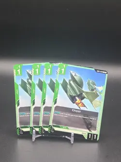 Gundam Card Game Dopp GD01-039 C Playset Of 4 Newtype Rising - Image 1