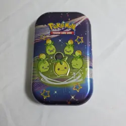 Pokemon TCG: Scarlet & Violet Paldean Fates Mini Tin, Smoliv, EMPTY TIN No Cards - Image 1