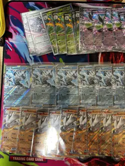 112 Ex Pokemon Card Lot Kyurem, Reshiram, Zekrom, Keldeo, Mega, Eeveeolution ETC - Image 2