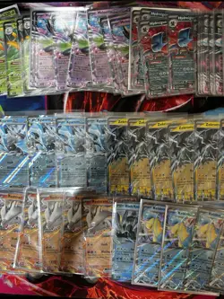 112 Ex Pokemon Card Lot Kyurem, Reshiram, Zekrom, Keldeo, Mega, Eeveeolution ETC - Image 3