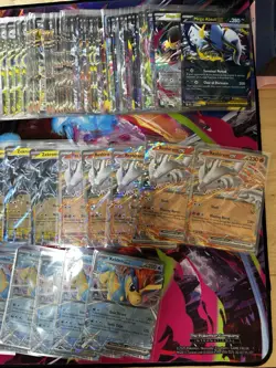112 Ex Pokemon Card Lot Kyurem, Reshiram, Zekrom, Keldeo, Mega, Eeveeolution ETC - Image 5