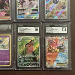 POKEMON Graded Card Lot 8 Slabs Mixed Lot CGC Beckett - Image 4