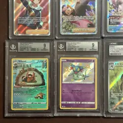 POKEMON Graded Card Lot 8 Slabs Mixed Lot CGC Beckett - Image 5
