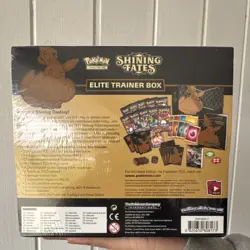 Pokemon Shining Fates Elite Trainer Box Eevee 65 Card Sleeves English 2021 - Image 2