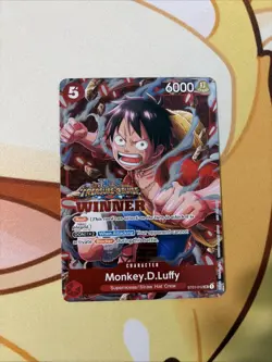Monkey.D.Luffy (Winner Pack Vol. 5) ST01-012 One Piece Promotion Cards Foil - Image 1