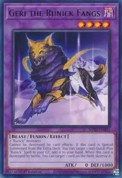 YuGiOh! 3-Card Lot: Illusion of Chaos, Geri the Runick Fangs, Labrynth Labyrinth - Image 2