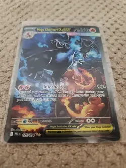 Mega Charizard X ex 125/094 SIR Phantasmal Flames Pokemon Card NM - Image 2