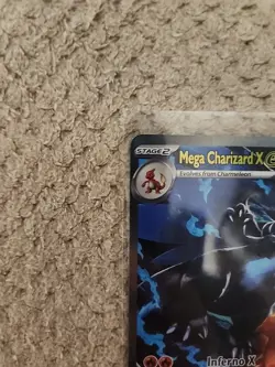 Mega Charizard X ex 125/094 SIR Phantasmal Flames Pokemon Card NM - Image 4