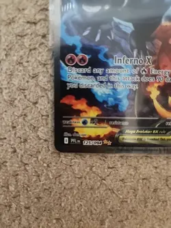 Mega Charizard X ex 125/094 SIR Phantasmal Flames Pokemon Card NM - Image 5