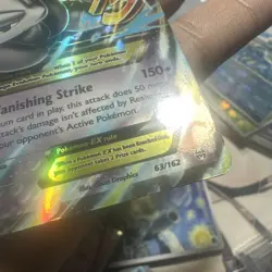 Pokemon TCG XY: Breakthrough M Mewtwo EX Ultra Rare Holo Card 63/162 - Image 3