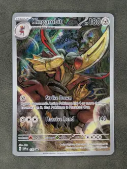Kingambit 130 Pokemon TCG Promo SV: Scarlet & Violet Promo Cards Near Mint - Image 1