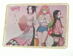 Nezuko - Mitsuri - Shinobu - Demon Slayer - Metal Card - Image 1