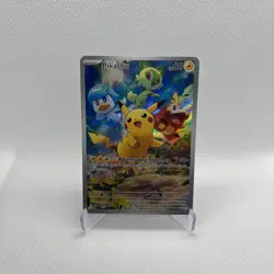 Pokemon Pikachu TCG Scarlet & Violet Promo Holo Card SVP027 NM - Image 1