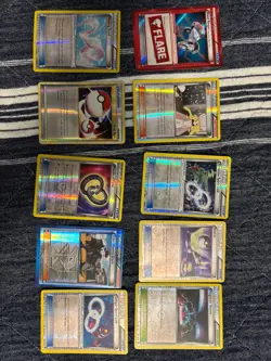 Pokemon HOLO TRAINERS lot - 10 TCG Trading Cards - Image 1