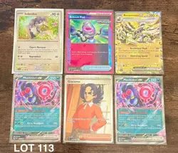 ⚡ Pokemon EX Card Lot 113 | Munkidori Revavroom Reboot Pod | Free Ship 🚀 - Image 1