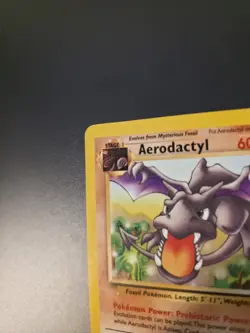 Pokemon TCG Aerodactyl 16/62 Fossil Rare Non-Holo Card - Image 3