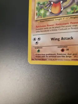 Pokemon TCG Aerodactyl 16/62 Fossil Rare Non-Holo Card - Image 4