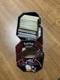 Pokemon Card Job Lot 250+ Mixed Varied Years + Pokemon Tin #1 - Image 3