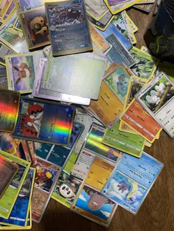Pokemon Card Job Lot 250+ Mixed Varied Years + Pokemon Tin #1 - Image 5