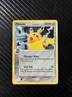 2006 Pokemon Pikachu Black Star Promo 035 Holo Rare Card TCG MP - Image 1