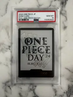 Psa 10 one piece day 2024 Don card Japanese GEM MT - Image 1