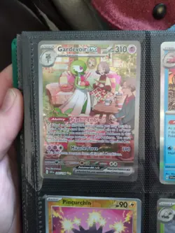 Gardevoir EX Scarlet & Violet Base Set Sir NM Full Art Card 245/198 SV01 - Image 1