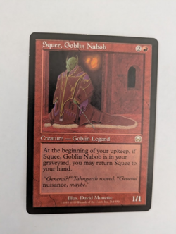 Squee, Goblin Nabob Mercadian Masques MTG Exc Free Shipping with tracking - Image 1