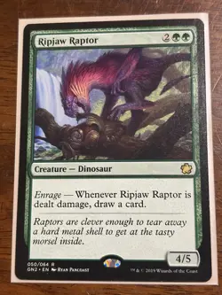 Magic The Gathering: Ripjaw Raptor - MTG Game Night 2019 - Image 1